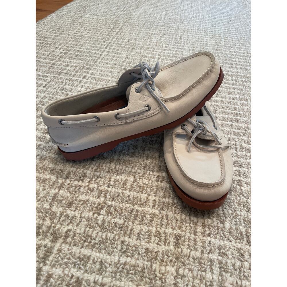 New Men’s Sperry Top-Siders Sz 10.5 Color-Bone